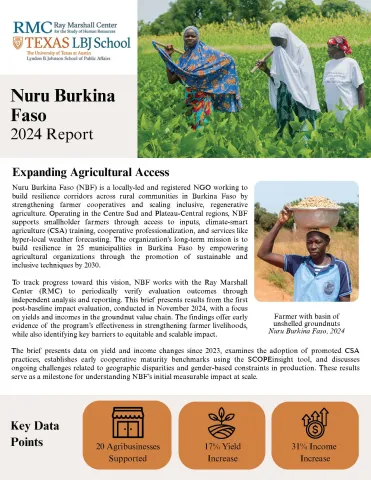 Nuru Burkina Faso 2024 Report, page 1.