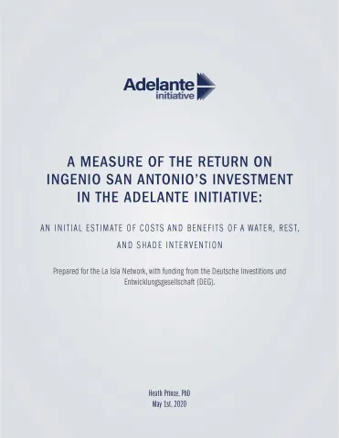 This is the report cover to the ROI on WRS Intervention.