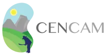 CENCAM - Consortium for the Epidemic of Nephropathy in Central America and Mexico This is the logo for the Consortium for the Epidemic of Nephropathy in Central America and Mexico (CENCAM). It has an image of mountains on the left and the letter CENCAM on the right.