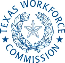 This is the logo for Texas workforce Commission.