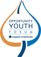 This is a logo for Aspen Institute's Opportunity Youth Forum.