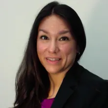 This is Esmeralda García Galván's headshot.