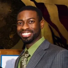 This is a headshot of Garry Davis.