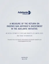 This is the report cover to the ROI on WRS Intervention.