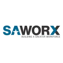 This is a logo for San Antonio Works.