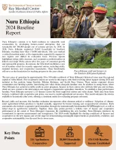 This is the first page of the Nuru Ethiopia 2024 Baseline Report.