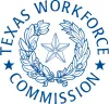 This is the logo for Texas workforce Commission.