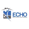 This is the logo for ECHO - Ending Community Homelessness Coalition.