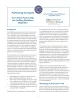 This is the first page of the Partnering for Equity report.