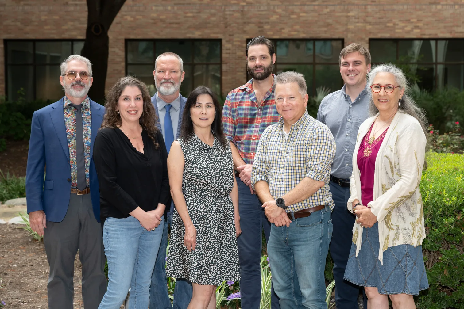 This is a picture of the employees of the Ray Marshall Center.