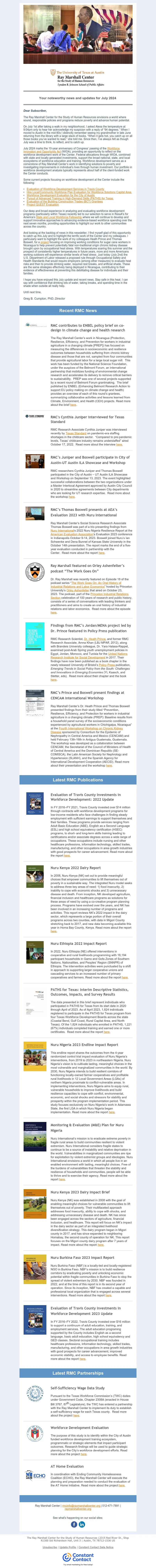 This is a mobile-friendly version of Newsletter Issue 35 from July 2024.