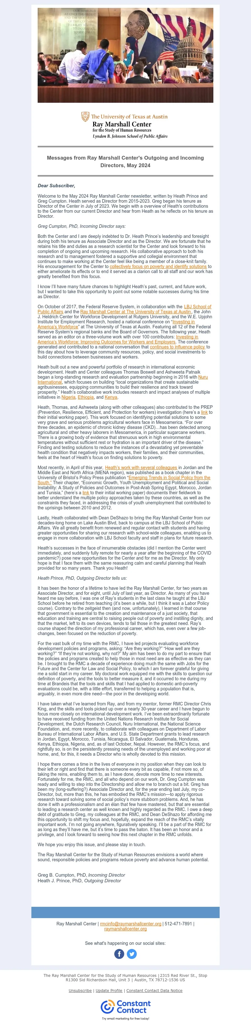 This is a mobile-friendly version of Newsletter Issue 34 from May 2024.