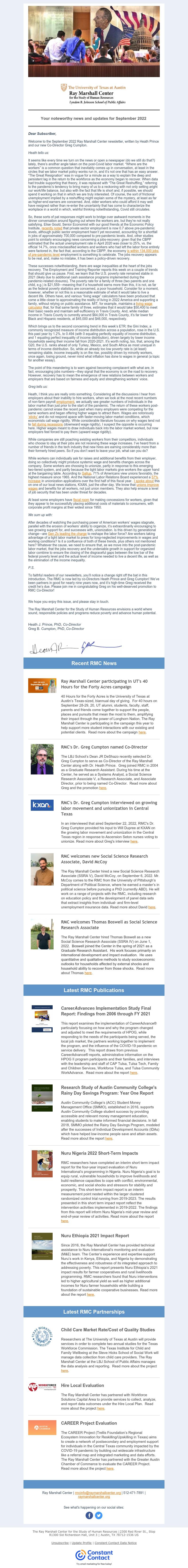 This is a mobile-friendly version on Newsletter Issue 33 from September 2022.
