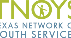 This is the logo for Texas Network of Youth Services.  