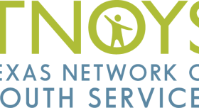 This is the logo for Texas Network of Youth Services.  