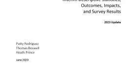 This is the report cover for PATHS for Texas: Interim Descriptive Statistics, Outcomes, Impacts, and Survey Results.