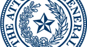 This is the logo for the Office of the Attorney General of Texas.