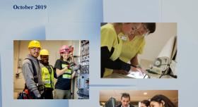 This is the report cover for Austin Metro Area Community Workforce Plan Year One Evaluation Report.