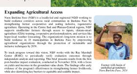 Nuru Burkina Faso 2024 Report, page 1.