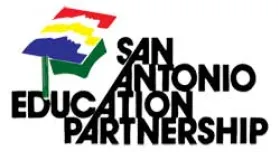 This is a logo for San Antonio Education Partnership.