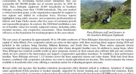 This is the first page of the Nuru Ethiopia 2024 Baseline Report.